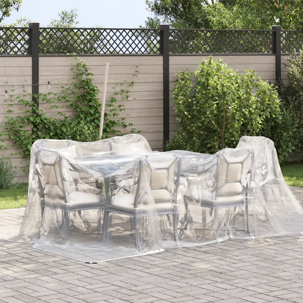 Telone trasparente con occhielli 3x4 m in polietilene 4018512