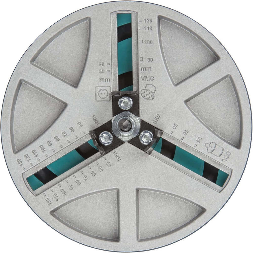 Sega a Tazza Regolabile Wolfcraft Ø 45-130 mm