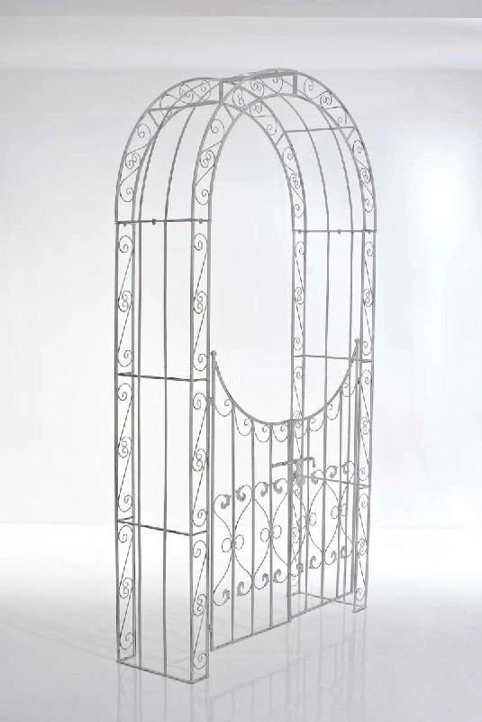 Arco da Giardino Sina con Porta bianco antico