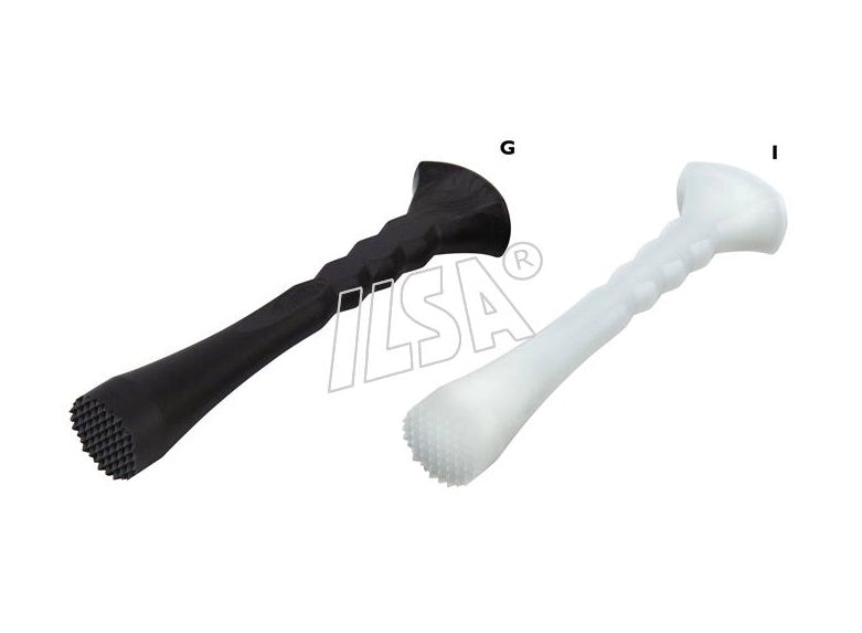 Pestello per cocktail in polipropilene professionale bianco 21,5 cm