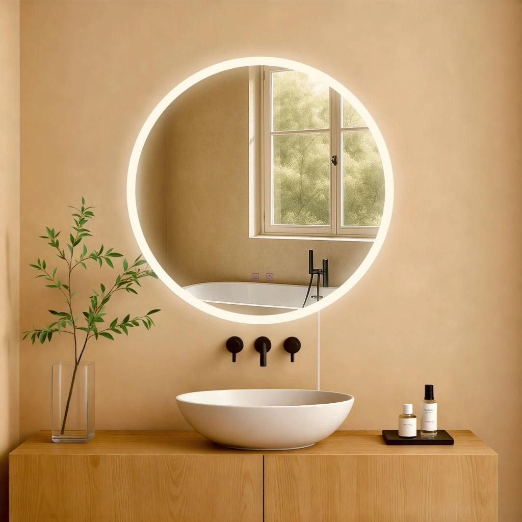 Specchio da bagno Laconia 60 senza Bluetooth