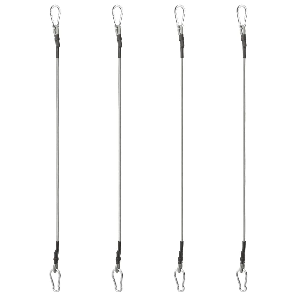 Corde con Moschettone 4 pz Gomma cod mxl 70269
