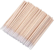 Set di spazzole per make-up in legno - applicatori micro - 300 pezzi - spazzole per eyeliner - spazzole per make-up - materiale duraturo - set di spazzole per make-up