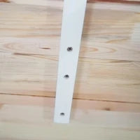 Tavolo da Pranzo 4 Posti con Piedini Antiscivolo, in Legno di Pino, 120x75x75 cm