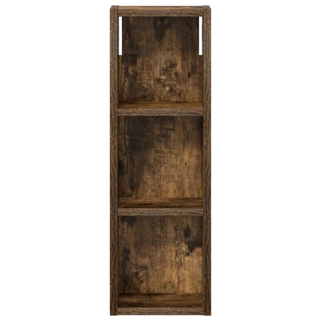 Armadio da bagno a muro Quercia Affumicata 20 x 10 x 60,5 cm 889291
