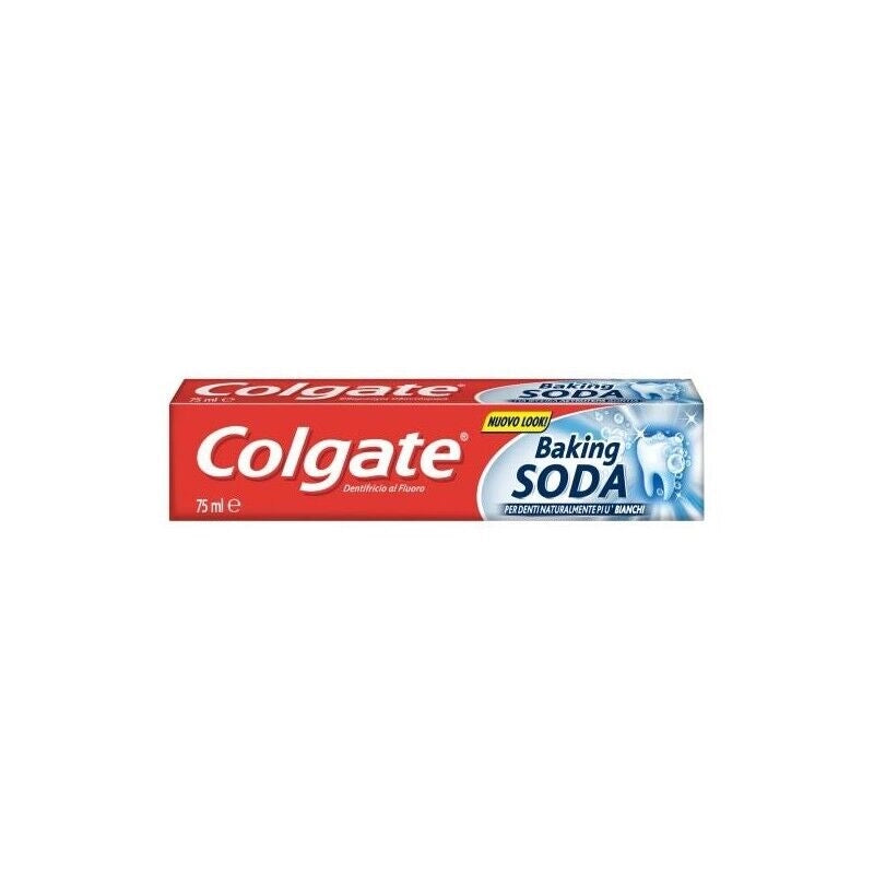 SET 12 CONFEZIONI DI COLGATE DENTIFRICIO BAKING SODA ANTIPLACCA 75ML