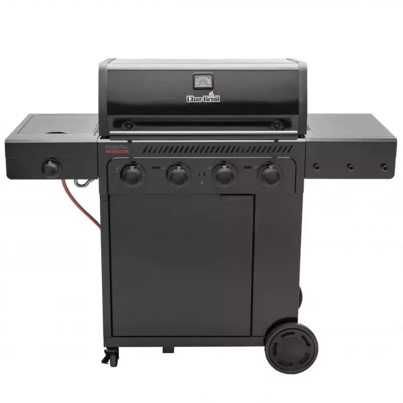 Barbecue a gas Char-Broil Essential 4 G con 4 bruciatori. griglie in ghisa