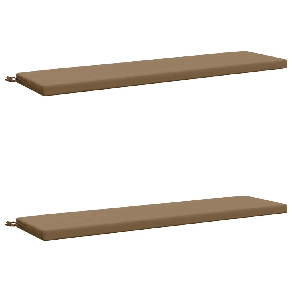 Cuscini per Panchina a 2 Pezzi SOEST 2 pz 100% Poliestere 949075