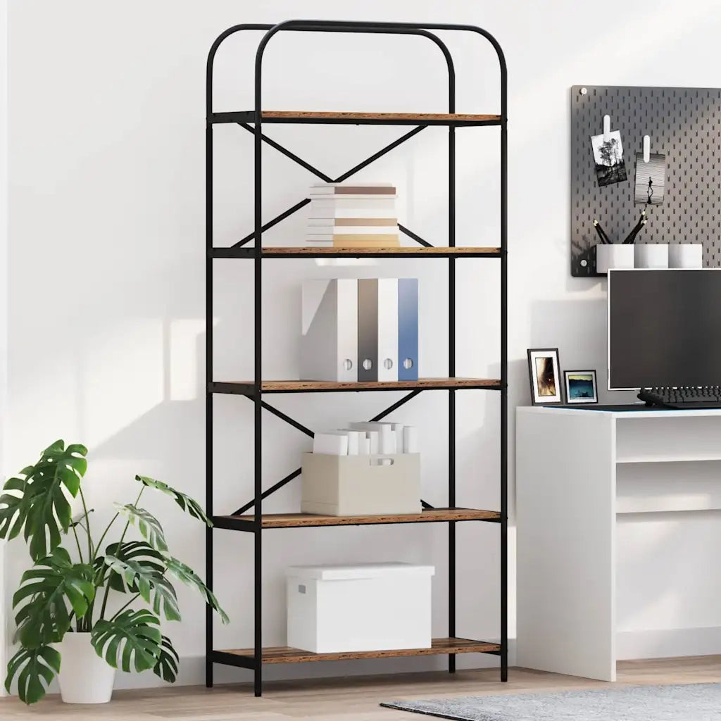 Libreria Legno vecchio 80 x 30 x 183 cm Legno multistrato