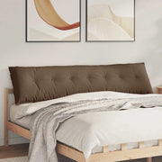 Cuscino per Schiena Marrone 200 x 19 x 50 cm Tessuto