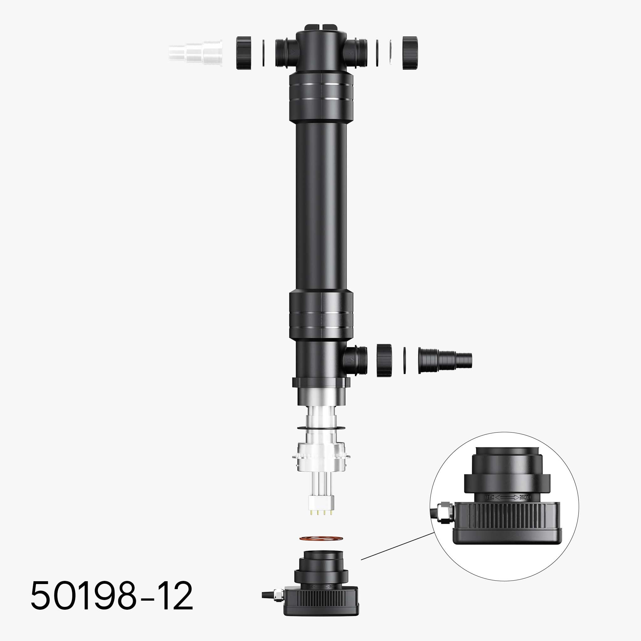Ricambio per Chiarificatore per laghetto UVC CUV-6110 Trasformatore Set di collegamento