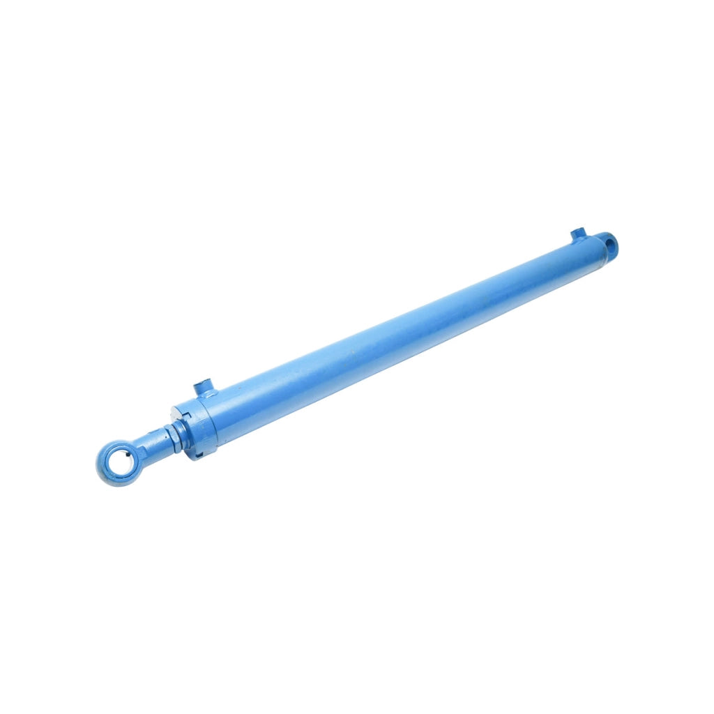 Cilindro idraulico 73x63x40x1100 con corsa di apertura 800 mm e raccordo idraulico Ø18