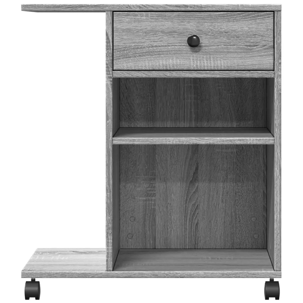 Supporto per Stampante con Ruote Grigio Sonoma 60x40x68,5 cm CFW2865406