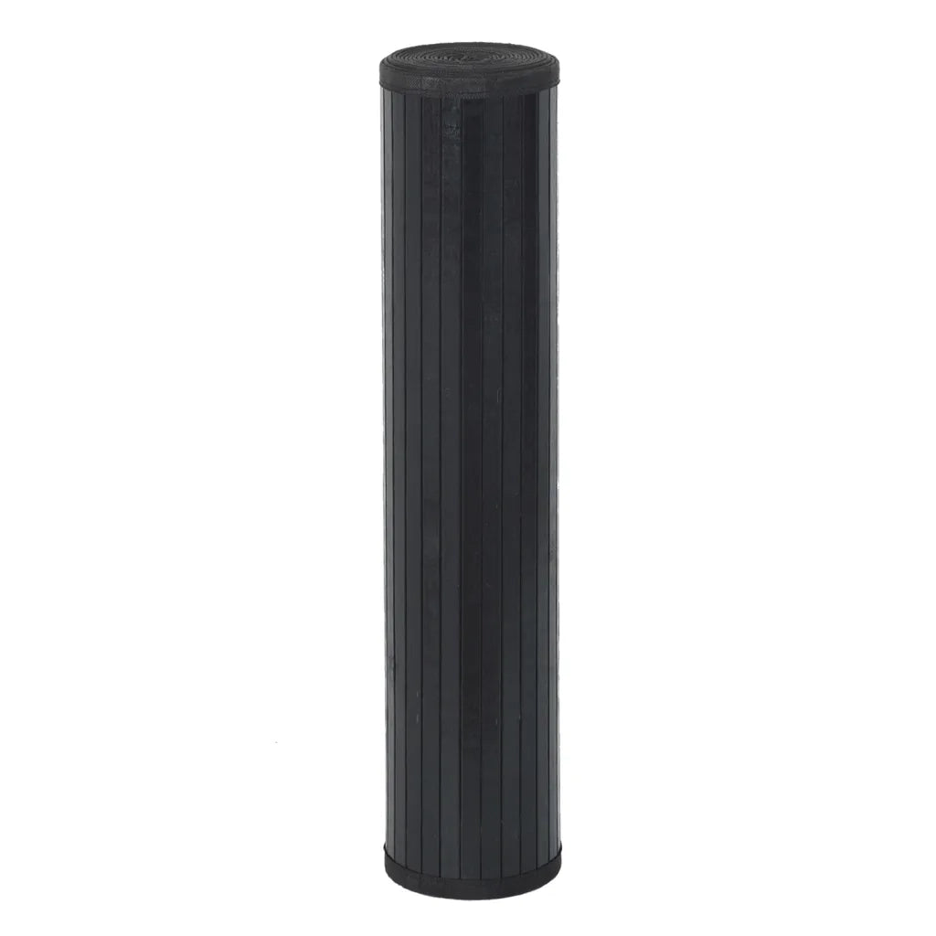 Tappeto Rettangolare Nero 100x500 cm in BambÃ¹