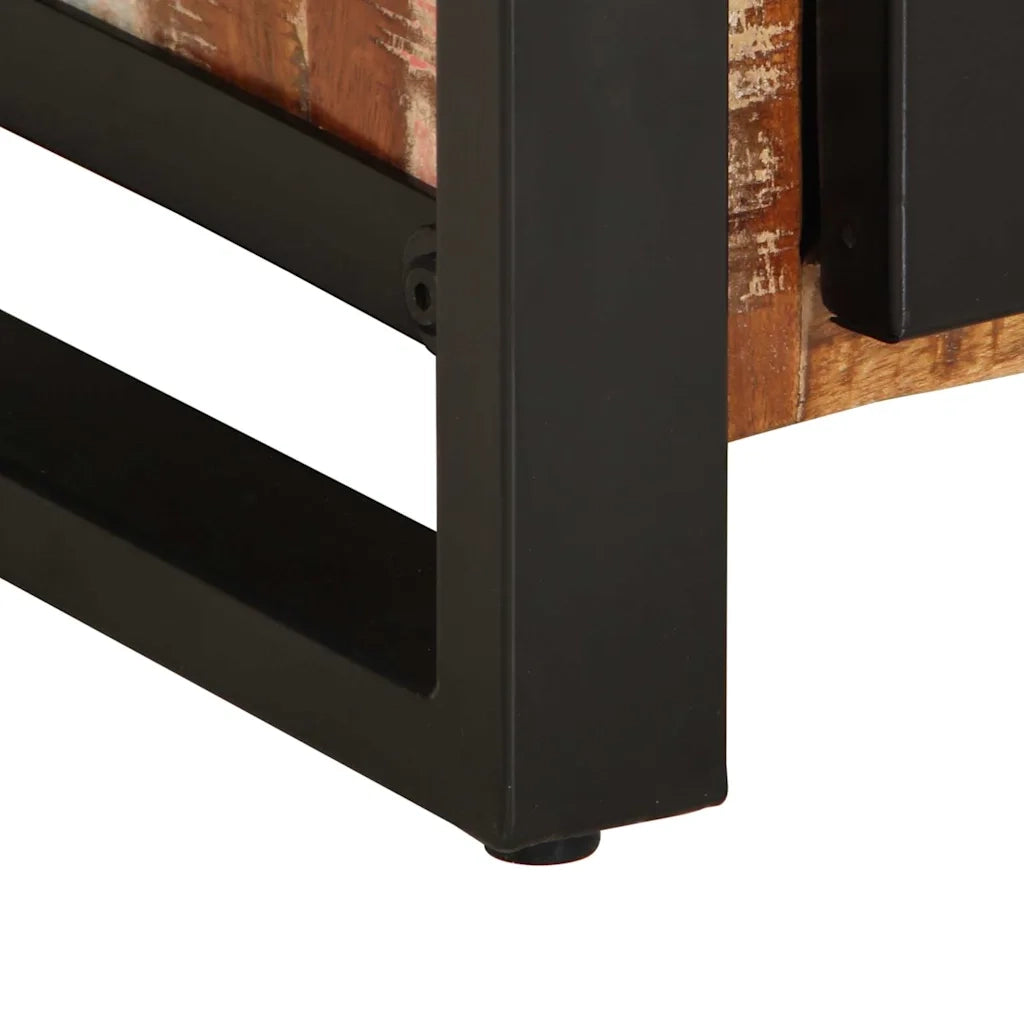 Credenza Multicolore 55x35x70 cm in Legno Massello Recupero 4013574