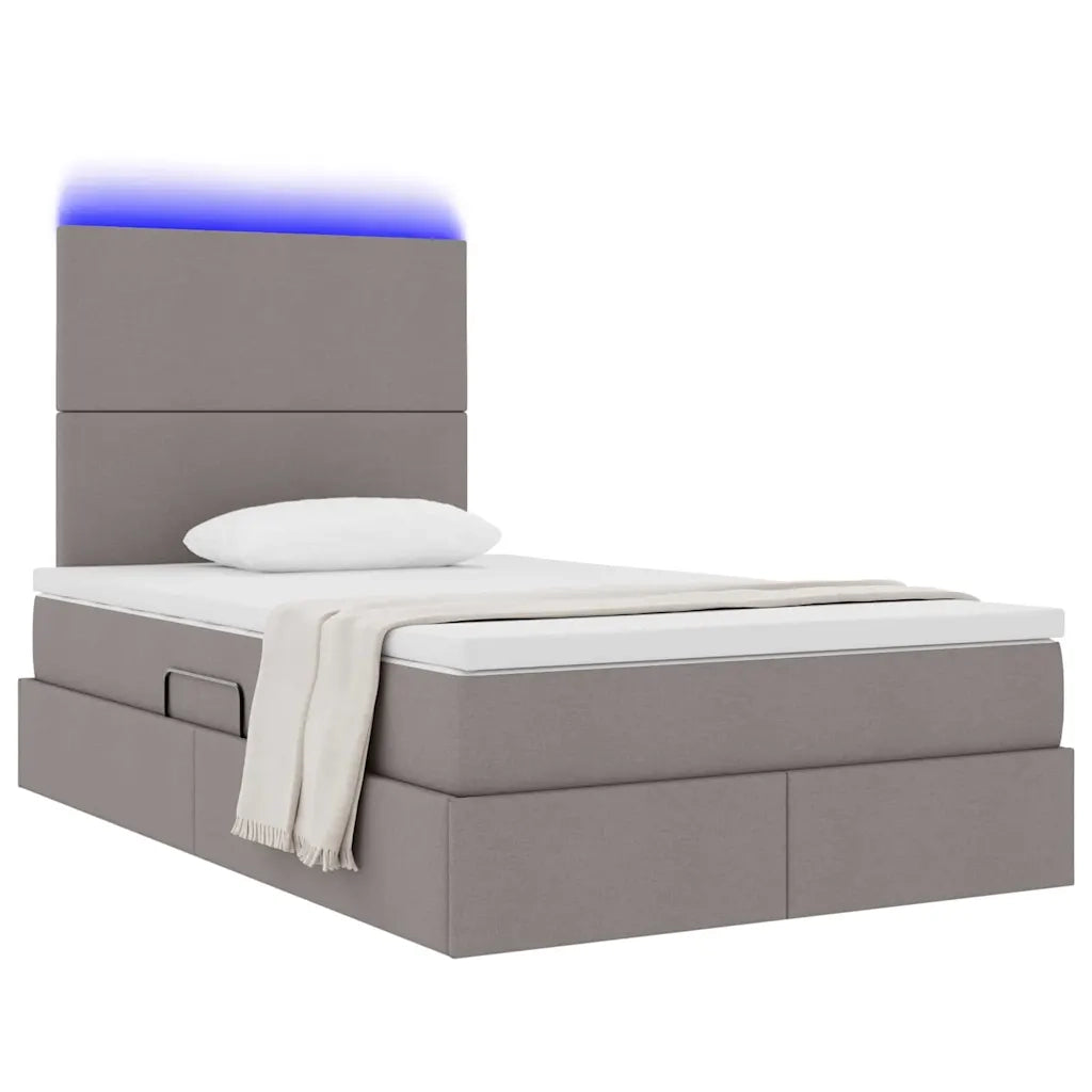 Letto con contenitore e LED Talpa 120 x 200 cm Poliestere 3372348