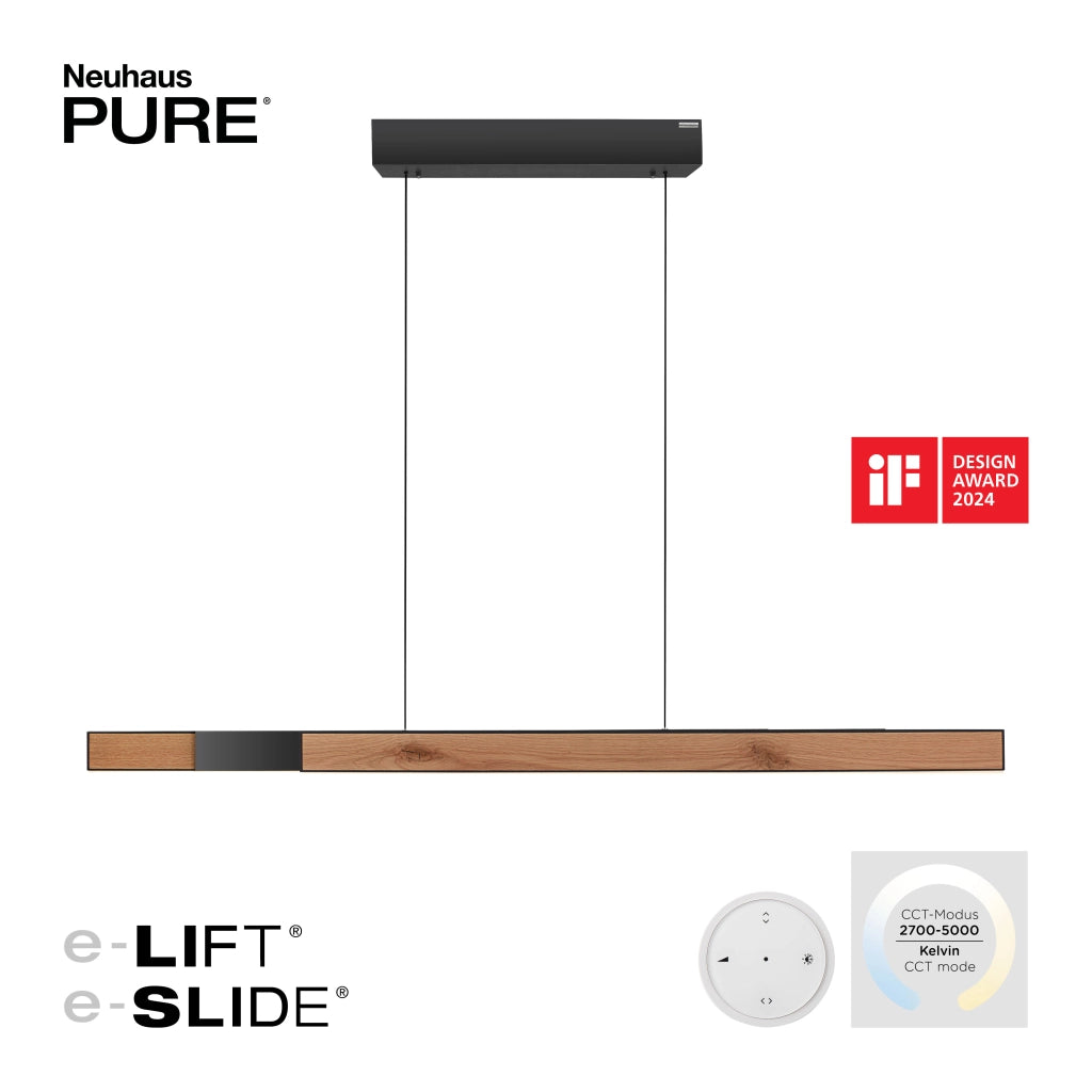 Lampada sospensione regolabile LED 13W MOTO-RISE Paul Neuhaus