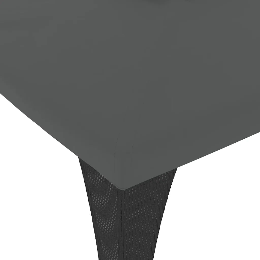 vidaXL Gazebo con Tetto Doppio Antracite 3,98x2,98 m in Acciaio