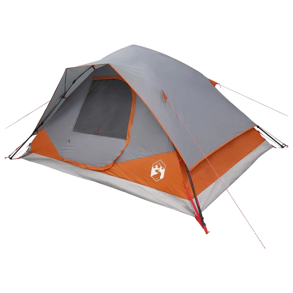 Tenda Istantanea Grigio e arancione 305 x 215 x 140 cm 42028691