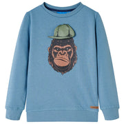Felpa da Bambino Blu Medio 92cod mxl 132901