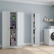Sinnai, Armadio Multiuso Grande Modulabile, 146x180h cm Bianco