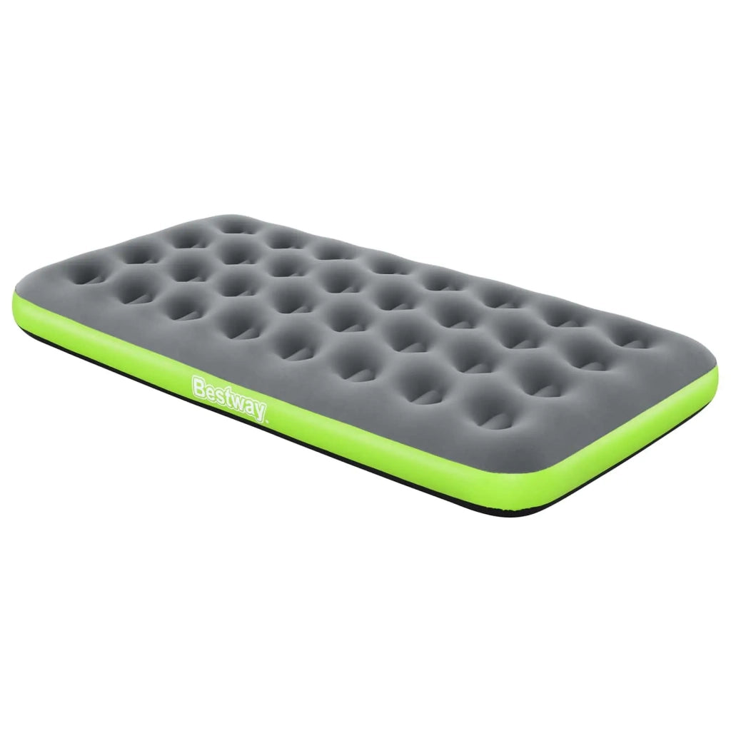 Bestway Materasso ad Aria Grigio e Verde 188 x 99 x 22 cm PVC 42035747
