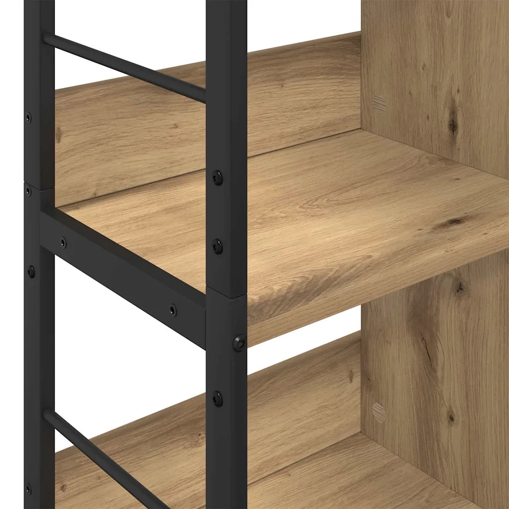 Libreria Rovere artigianale 82 x 32 x 144,5 cm