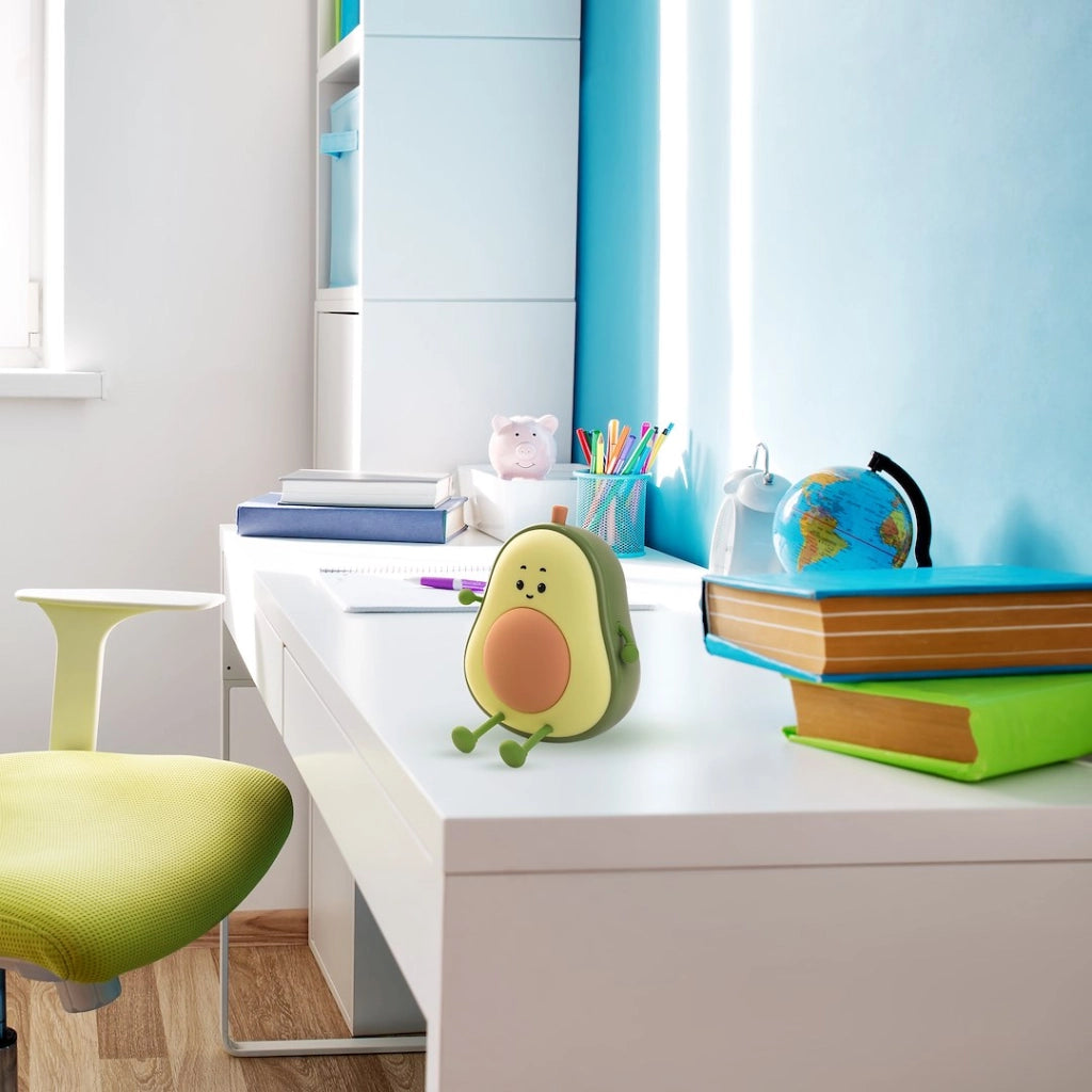 Lampada notte LED 1W 3000K ricaricabile Avocado Milagro