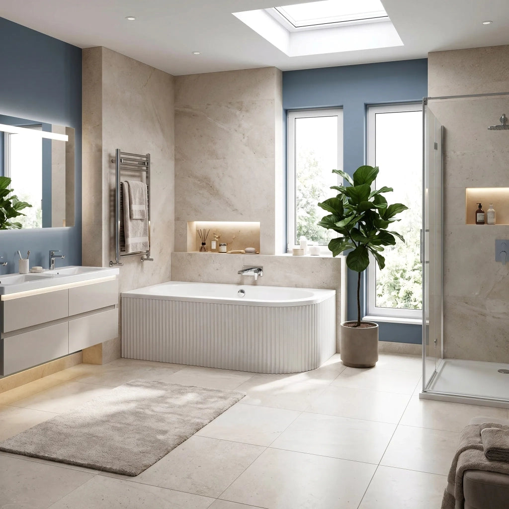 Vasca Bagno Rea Orion Stripe Left 160cm