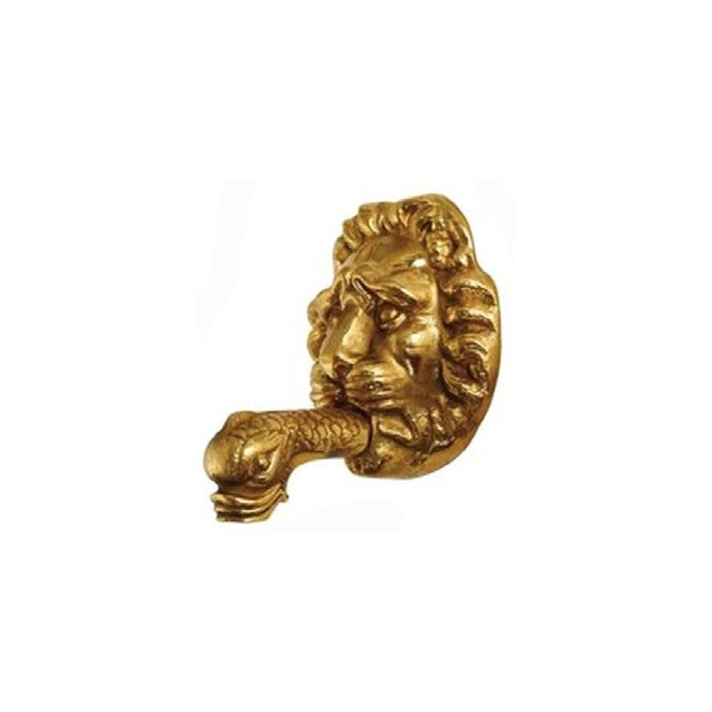 Erogatore continuo "testa di leone" bronzato