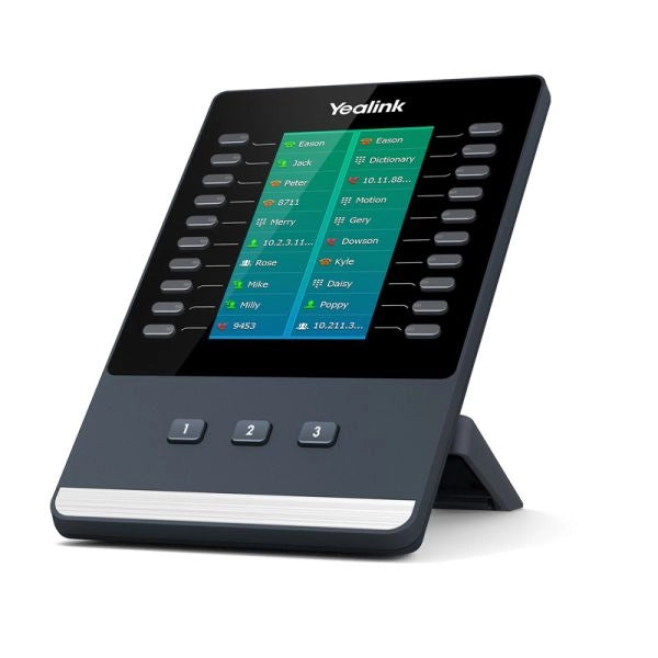 Yealink exp50 modulo add-on ip nero, grigio 23 pulsanti