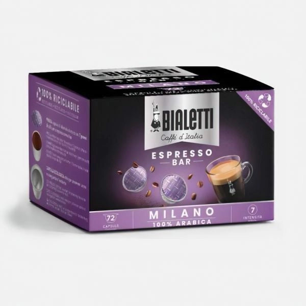 Bialetti Capsule Milano 72 Pezzi