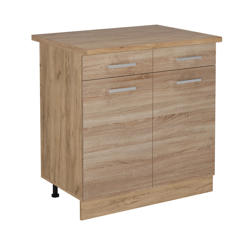 Vicco Mobiletto base per cucina Sonoma 80 cm , PL Rovere