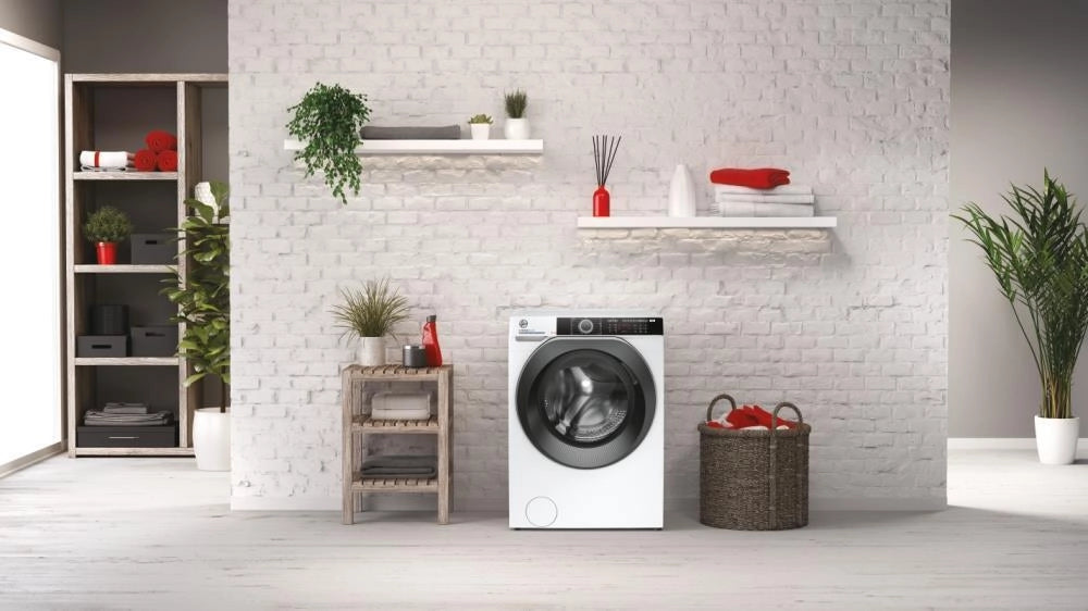 Hoover H-WASH 500 HWE 410AMBS/1-S lavatrice Caricamento frontale 10 kg 1400 Giri/min Bianco