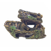 Trade Shop - Decorazione Per Acquario Relitto Nave Imbarcazione Resina Pesci Acqua Ornamento -