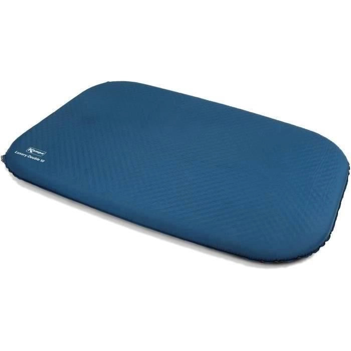 Materasso autogonfiabile - KAMPA - Luxury 10 SIM Doppio - 2 persone - 1,98 mx 1,30 m - Blu