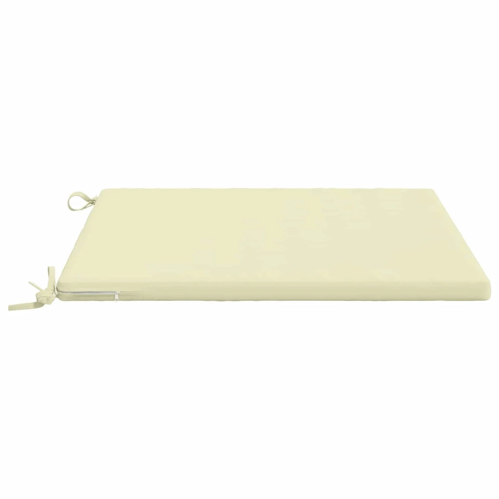 Cuscino per Sedia in Unico Pezzo SOEST 100% Poliestere Crema 944793
