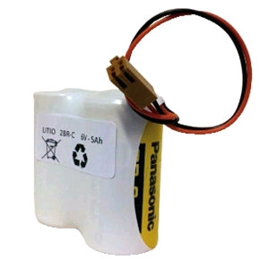 Panasonic, batteria Litio Non ricabile BR-C-CF2TH+CON con cavo e connettore per 6V - 5000mAh