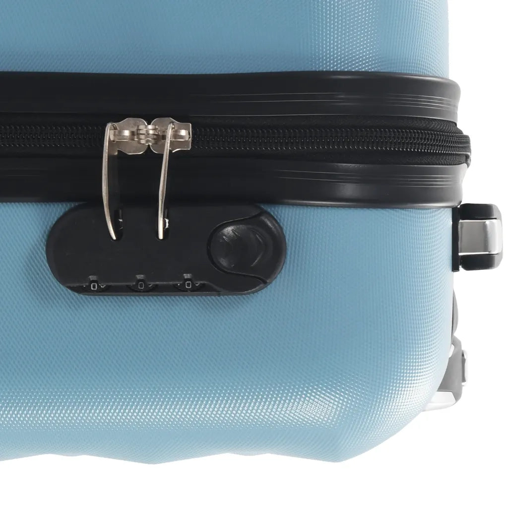 Trolley a Custodia Rigida Blu ABS 91894