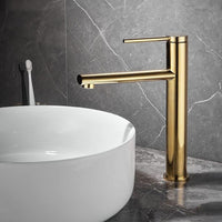 Rubinetto Da Lavabo Rea Oval Gold High