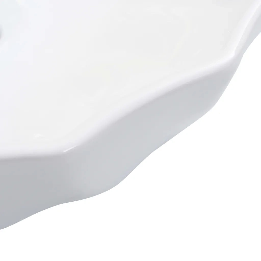 Lavandino 46x17 cm in Ceramica Bianco CFW7624073