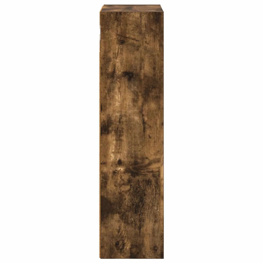Armadio da Bagno | Mobile da Bagno a muro Quercia Affumicata 30 x 16 x 62,5 cm