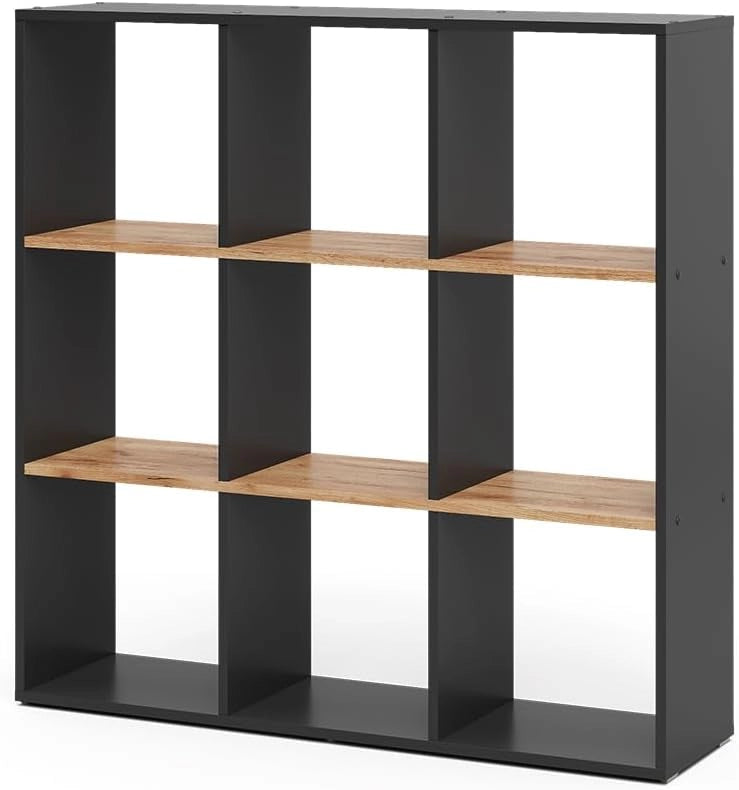 Room Divider Cube Shelf Free-Standing Nove Scaffale Soggiorno Storage Moderno 9 Scomparti Decorative File Shelf Storage