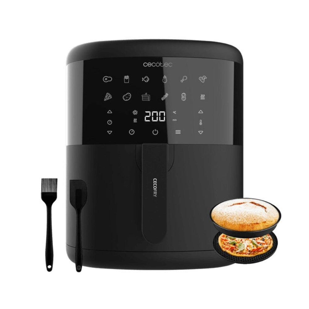Friggitrice ad aria Cecotec Bombastik 6000 con tecnologia PerfectCook capacità 6 Litri 1700 W