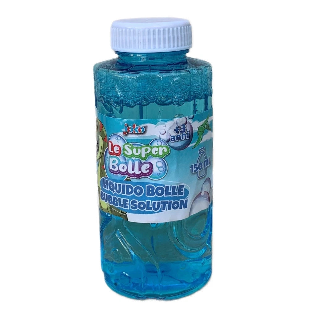 Trade Shop - Zainetto Con Pistola Sparabolle Sapone Bottiglia 150ml Dinosauro Gioco Per Bambini 807656a -