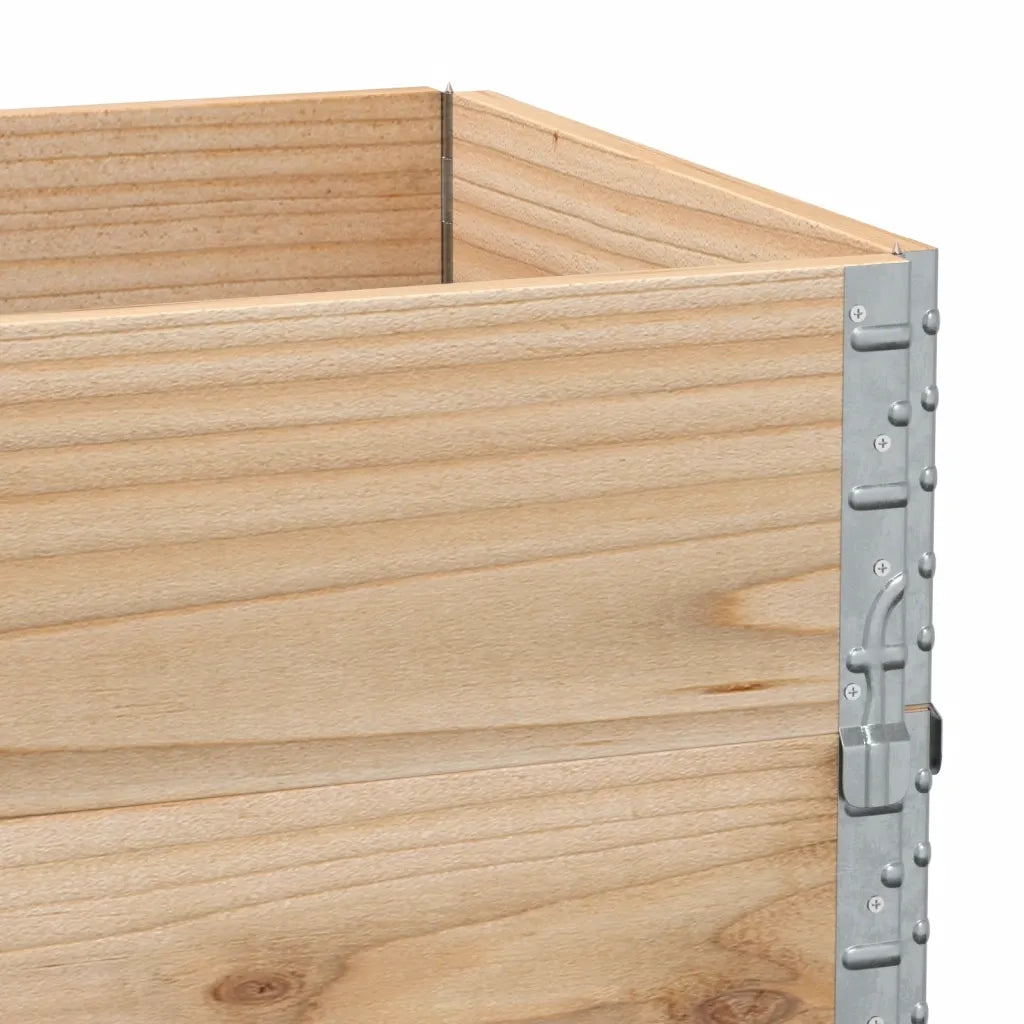 Paretali per Pallet 3 pz 100x50 cm in Legno Massello di Pino CFW4905531