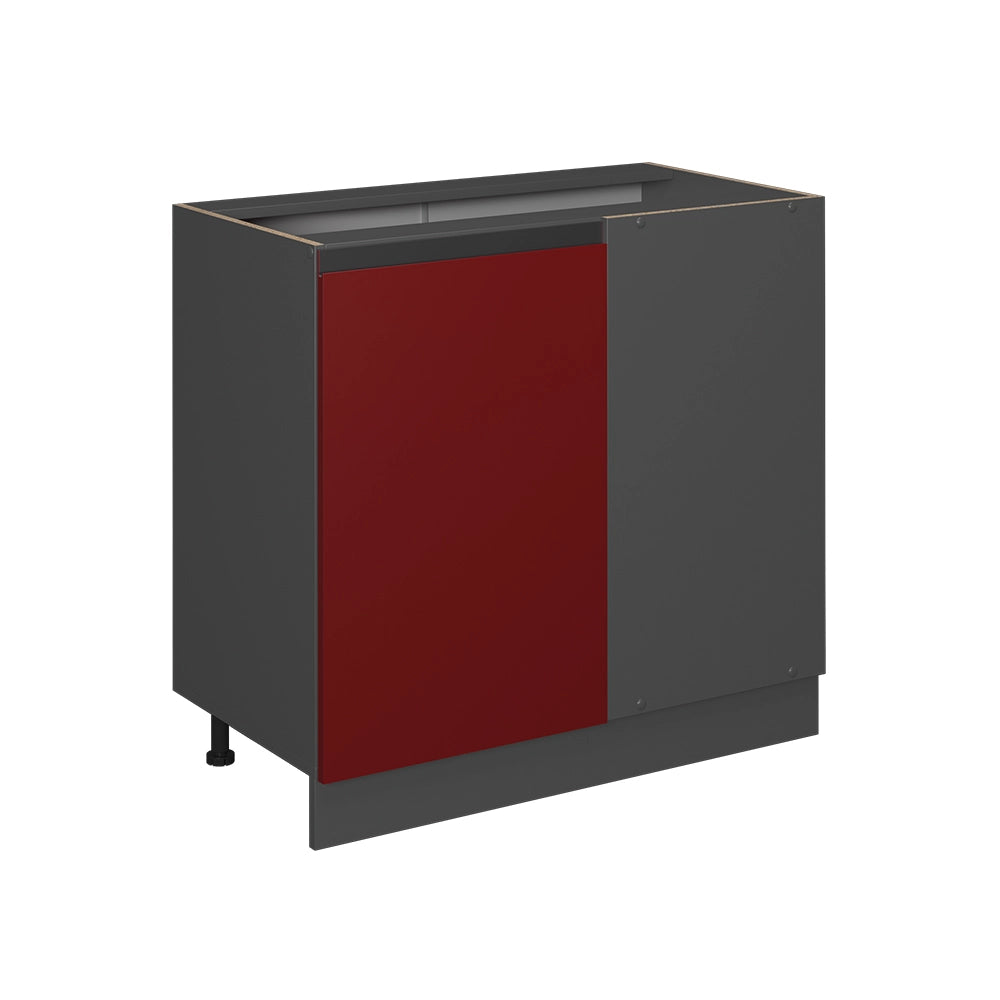 Vicco Frontale cucina Rosso 39.6 x 71.3 cm frontale del mobile per mobile base ad angolo
