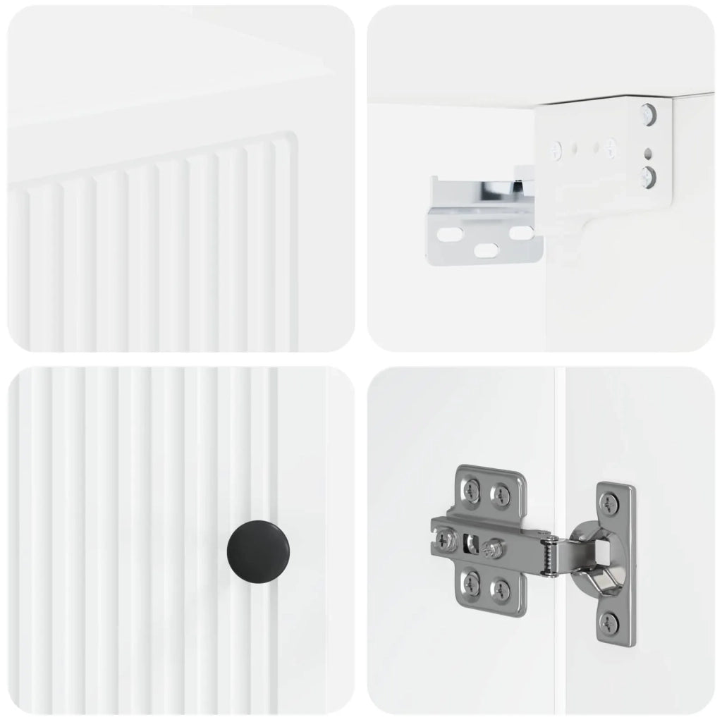 Armadio da bagno a muro EDE Bianco 30 x 31 x 59 cm 895925