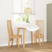 Sedie da Pranzo 2 pz in Legno Massello di Hevea 4102456