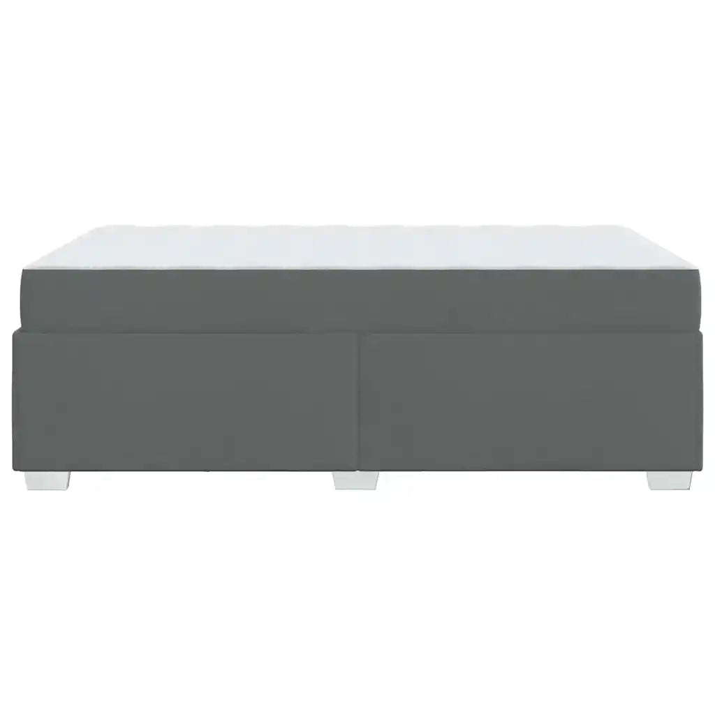 Struttura del letto Grigio scuro 120 x 190 cm Tessuto 3399174